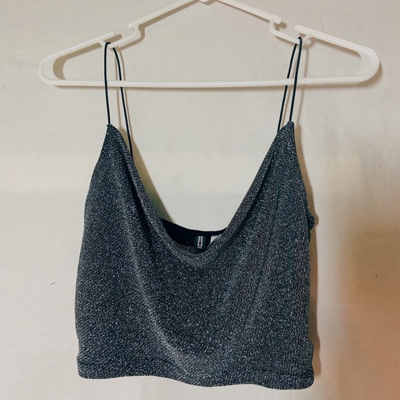 Sparkly tank crop top - Picture 3 of 4